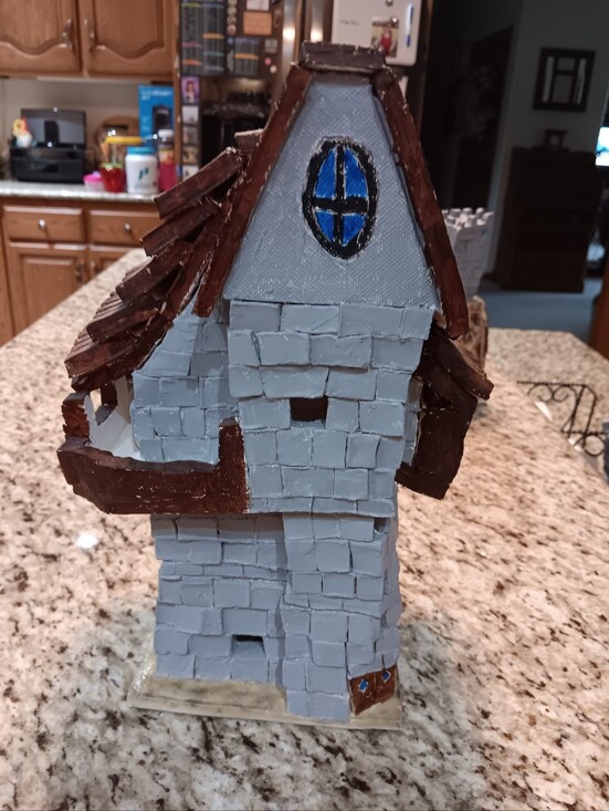 Other - Ceramic Mansion Sculpture